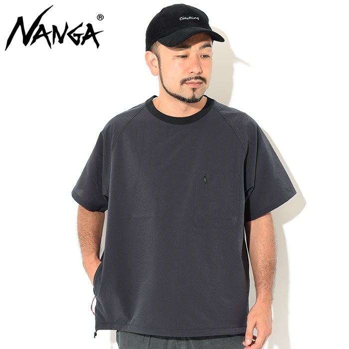 ナンガ Tシャツ 半袖 NANGA メンズ エア クロス コンフィー ( Air