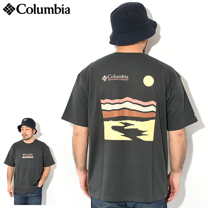 コロンビア Tシャツ 半袖 Columbia メンズ エクスプローラーズ キャニオン バック ( E...