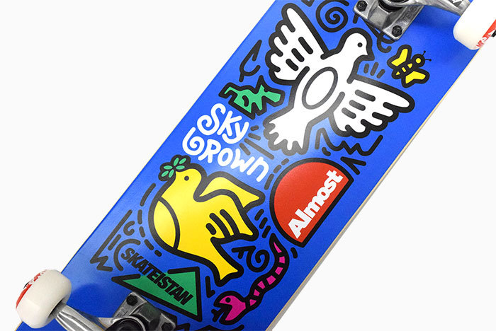 オルモスト スケボー スケートボード ALMOST コンプリート デッキ 7.5