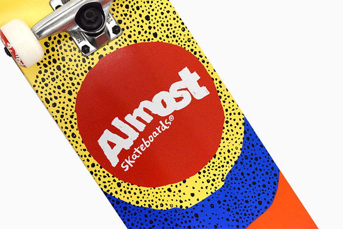 送料無料 オルモスト スケボー スケートボード ALMOST コンプリート