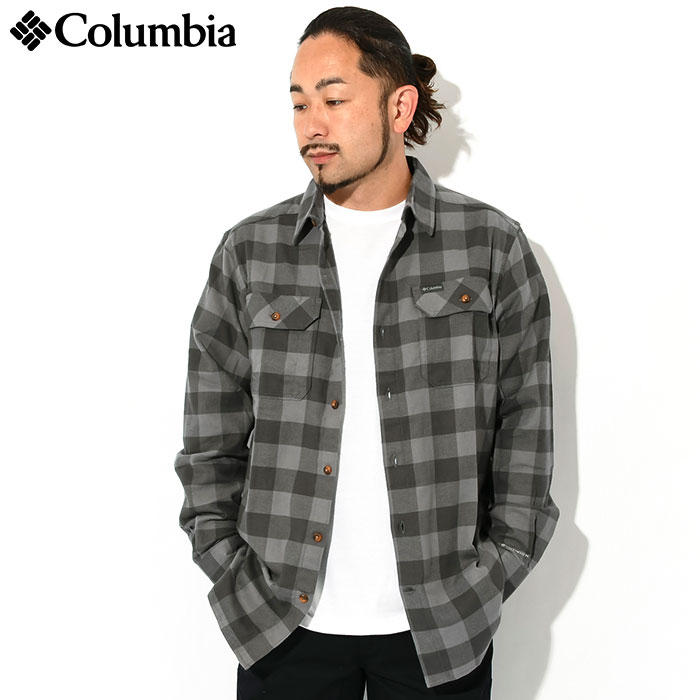 コロンビア シャツ 長袖 Columbia メンズ フレア ガン ストレッチ