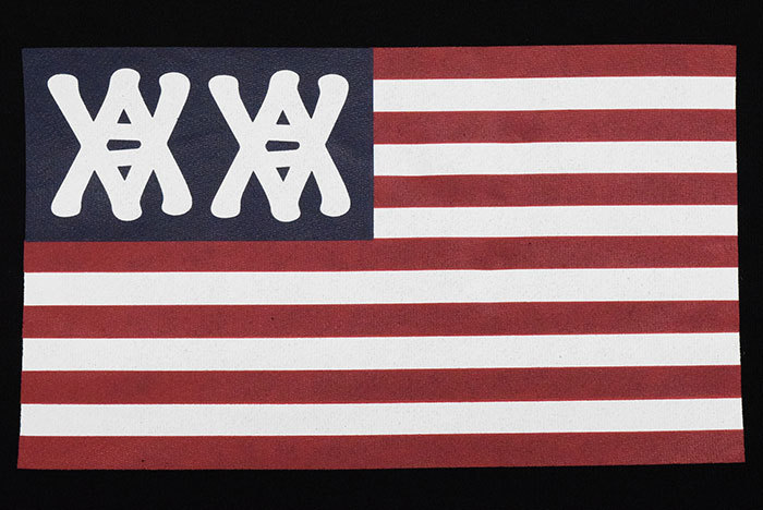 ANIMALIA（アニマリア） パーカー プルオーバー メンズ AA フラッグ