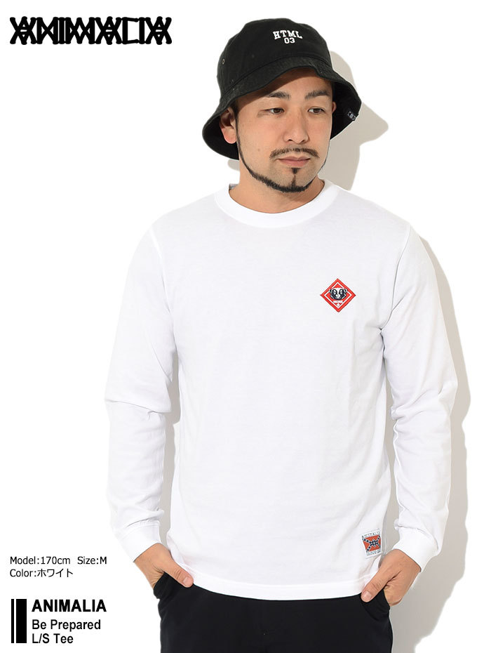 ANIMALIA アニマリア ロンT Tシャツ 長袖 メンズ ビー