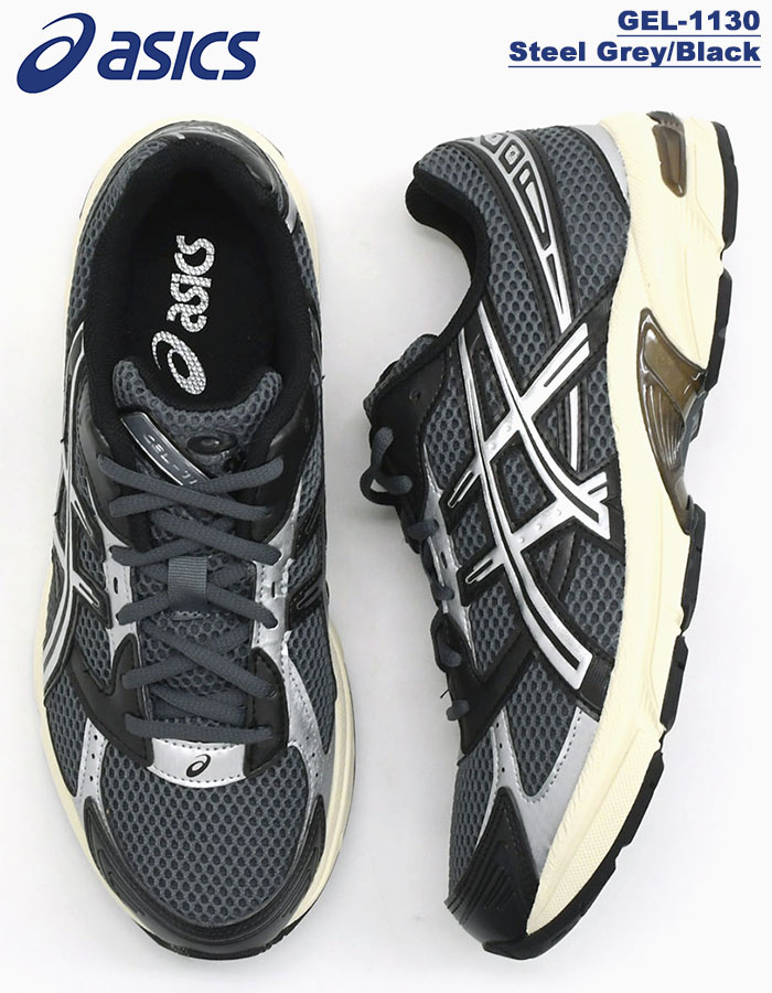 ASICS（アシックス） スニーカー メンズ 男性用 ゲル1130 Steel Grey