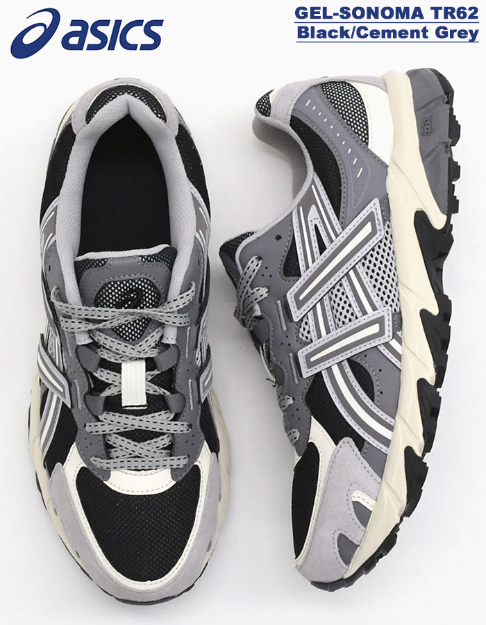ASICS（アシックス） スニーカー メンズ 男性用 ゲルソノマ TR62 Black