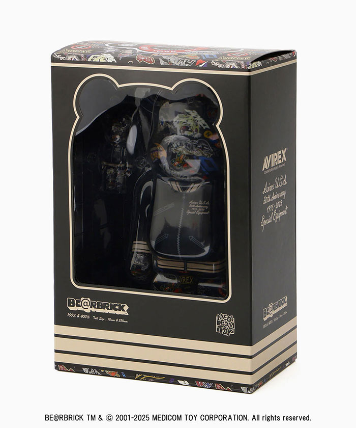 AVIREX（アヴィレックス） アビレックス フィギュア ベアブリック 50th
