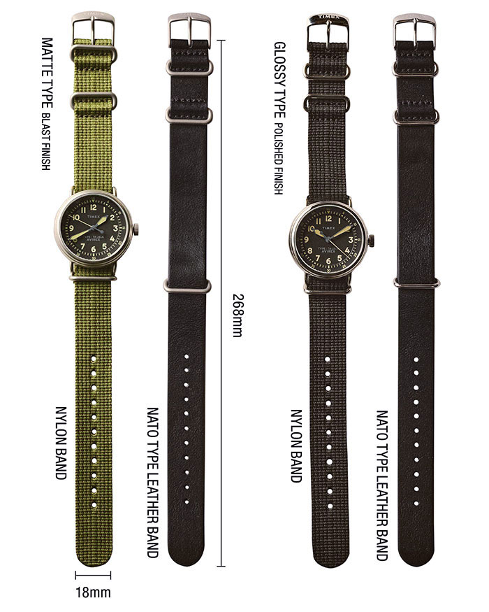 AVIREXアビレックスの腕時計 TIMEX Type-25A02