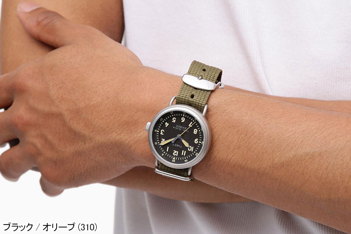 AVIREXアビレックスの腕時計 TIMEX Type-25A17