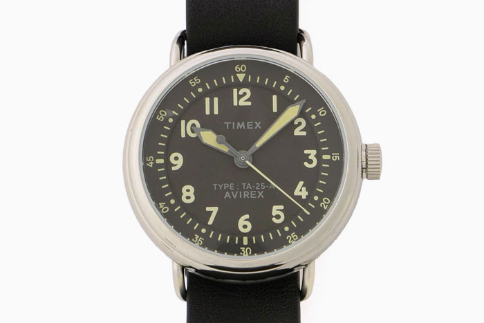 AVIREXアビレックスの腕時計 TIMEX Type-25A06