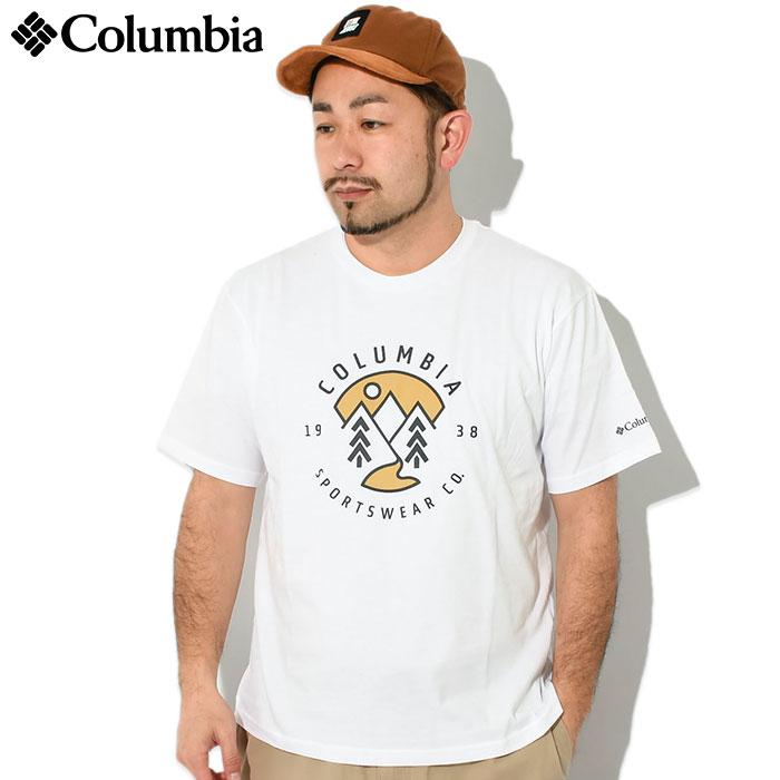コロンビア Tシャツ 半袖 Columbia メンズ ラピッド リッジ グラフィック ( Rapid Ridge Graphic S/S Tee カットソー トップス AX0403 )[M便 1/1]｜icefield｜03