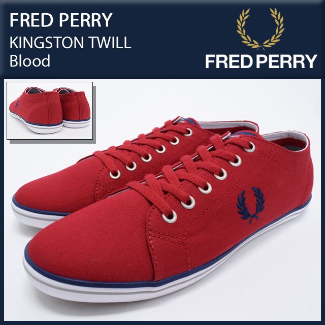 フレッドペリー FRED PERRY スニーカー キングストン ツイル シューズ クラウドバースト 男性用 メンズ(B6259-119  KINGSTON Cloudburst) : frp-b6259-119 : ice field - 通販 - Yahoo!ショッピング