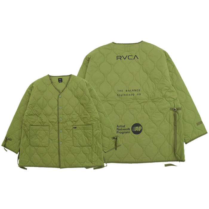 ルーカ ジャケット RVCA メンズ ライニング キルティング (Linning Quilting ...