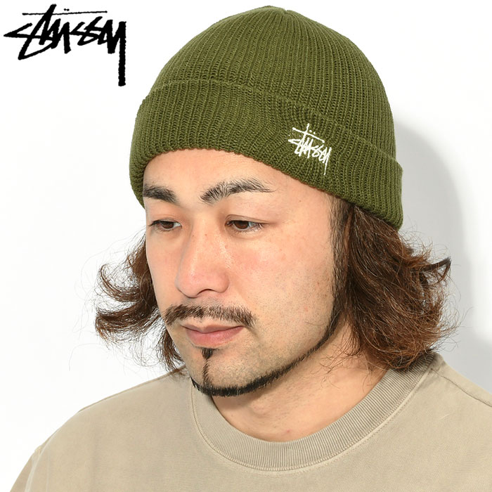 stussy ビーニー ニットキャップ - 帽子