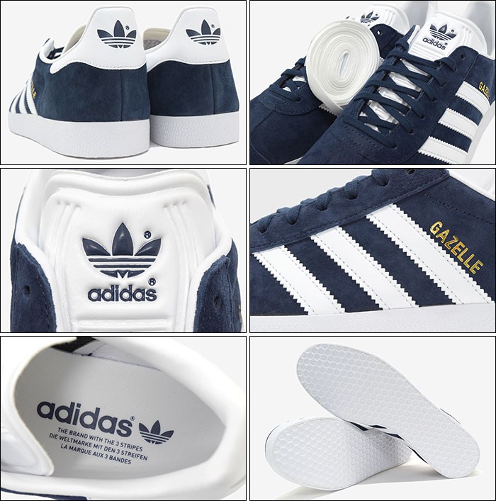 アディダス adidas スニーカー メンズ 男性用 ガゼル College Navy