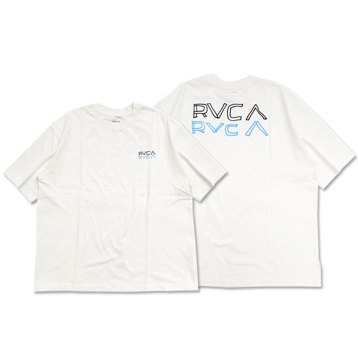 RVCA ルーカ Tシャツ メンズ 半袖 白 BIG TEE カジュアル