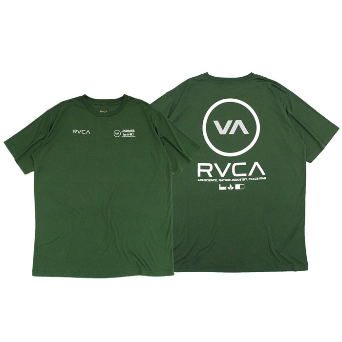 ルーカ Tシャツ 半袖 RVCA メンズ スポーツ モッド (Sport Mod S/S Tee 水陸両用 ラッシュガード T-SHIRTS  カットソー トップス BC041-819)