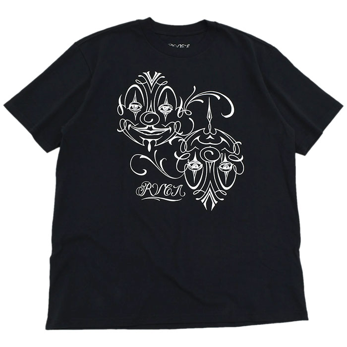 ルーカ Tシャツ 半袖 RVCA メンズ ミスター カートゥーン バランス クラウン コラボ ( Mister Cartoon Balance  Clowns S/S Tee BC042-218 )