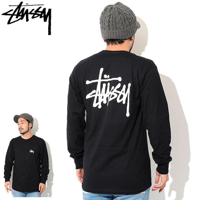 ステューシー ロンT Tシャツ 長袖 STUSSY メンズ Basic Stussy ( tee T-SHIRTS カットソー トップス ベーシック  1994870 USAモデル 正規 )