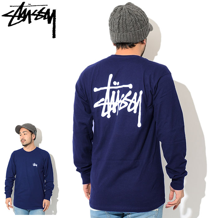 ステューシー ロンT Tシャツ 長袖 STUSSY メンズ Basic Stussy ( tee T-SHIRTS カットソー トップス ベーシック 1995000 USAモデル 正規 )｜icefield｜04