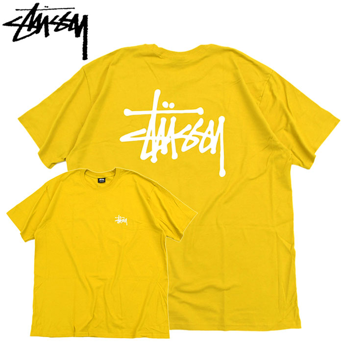 ステューシー Tシャツ 半袖 STUSSY メンズ & レディース Basic Stussy ( stussy tee カットソー ベーシック  1905000 1904870 USAモデル 正規 )[M便 1/1]