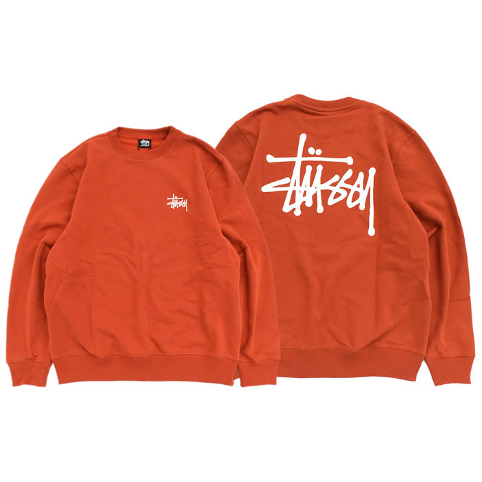 ステューシー トレーナー STUSSY メンズ Basic Stussy ( sweat ベーシック 1914649 1914615 1914500  USAモデル 正規 )