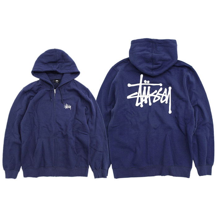 ステューシー パーカー ジップアップ STUSSY メンズ