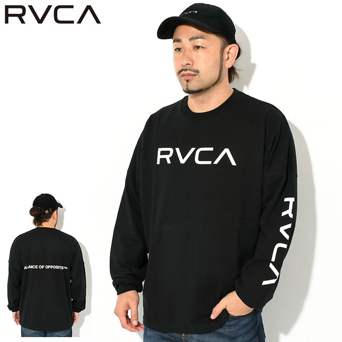 ルーカ ロンT Tシャツ 長袖 RVCA メンズ ルーカ バランス ( RVCA Balance L/S Tee ビッグシルエット オーバーサイズ  カットソー BD042-064 )