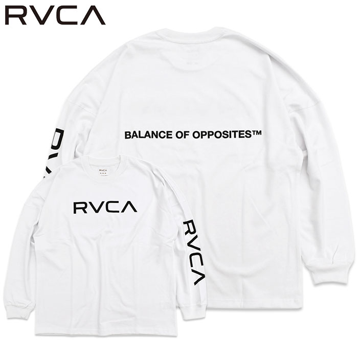 ルーカ ロンT Tシャツ 長袖 RVCA メンズ ルーカ バランス ( RVCA Balance L/S Tee ビッグシルエット オーバーサイズ  カットソー BD042-064 )