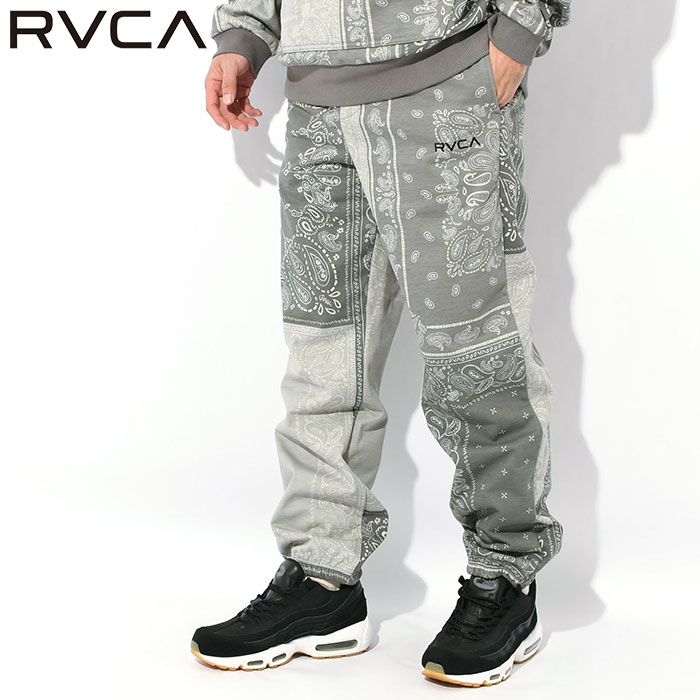 ルーカ パンツ RVCA メンズ パッチワーク バンダナ スウェットパンツ ( RVCA Patchwork Bandana Sweat Pant ボトムス 男性用 BD042-743 )｜icefield｜03