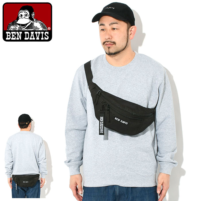 BEN DAVIS/WHITE LABEL ベンデイビス ウエストバッグ DAVIS ボックス