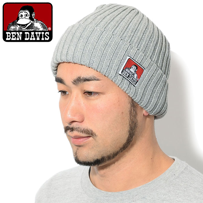BEN DAVIS/WHITE LABEL ベンデイビス ニット帽 DAVIS コットン