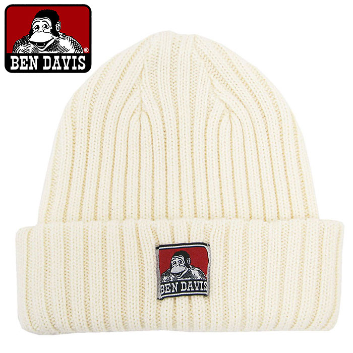 BEN DAVIS/WHITE LABEL ベンデイビス ニット帽 DAVIS コットン ニット
