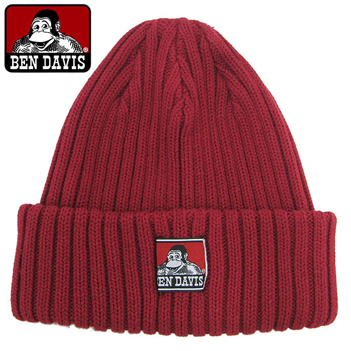 BEN DAVIS/WHITE LABEL ベンデイビス ニット帽 DAVIS コットン ニット