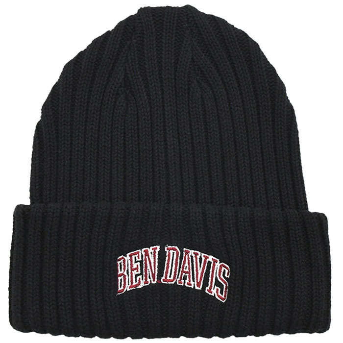 BEN DAVIS/WHITE LABEL ベンデイビス ニット帽 DAVIS カレッジ ニット