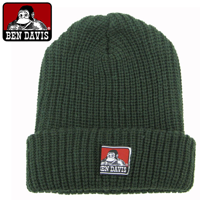 ベンデイビス ニット帽 パッチ ニット ホワイトレーベル ( BDW-950A Knit Cap 帽...