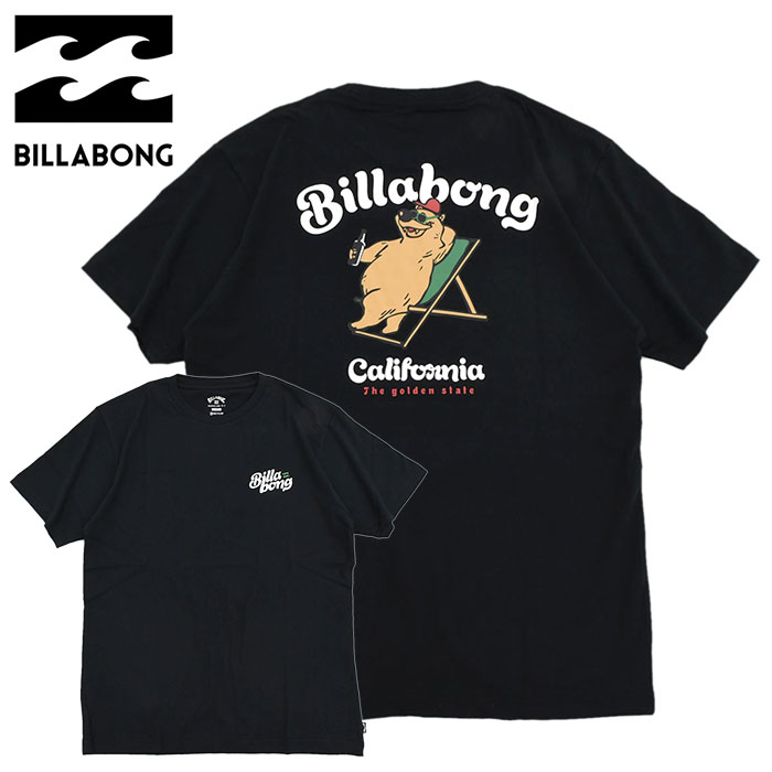 ビラボン Tシャツ 半袖 BILLABONG メンズ カリ ベア ( BILLABONG Cali Bear S/S Tee カットソー トップス BE011-223 )[M便 1/1]｜icefield｜03