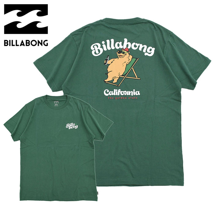 ビラボン Tシャツ 半袖 BILLABONG メンズ カリ ベア ( BILLABONG Cali Bear S/S Tee カットソー トップス BE011-223 )[M便 1/1]｜icefield｜04