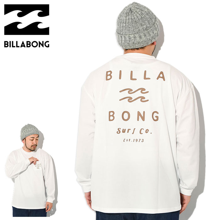 ビラボン ロンT Tシャツ 長袖 BILLABONG メンズ BE011-862 ソフティー ( BE011-862 Softty L/S Tee 水陸両用 ラッシュガード 吸汗速乾 UVカット )｜icefield｜02