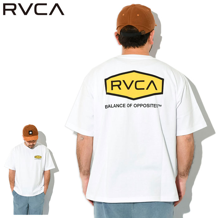 ルーカ Tシャツ 半袖 RVCA メンズ ヘックス ボックス ( Hex Box S/S Tee ビ...