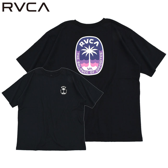 ルーカ Tシャツ 半袖 RVCA メンズ プライム パーム ( Prime Palm S/S Tee ビッグシルエット オーバーサイズ カットソー BE041-231 )[M便 1/1]｜icefield｜03