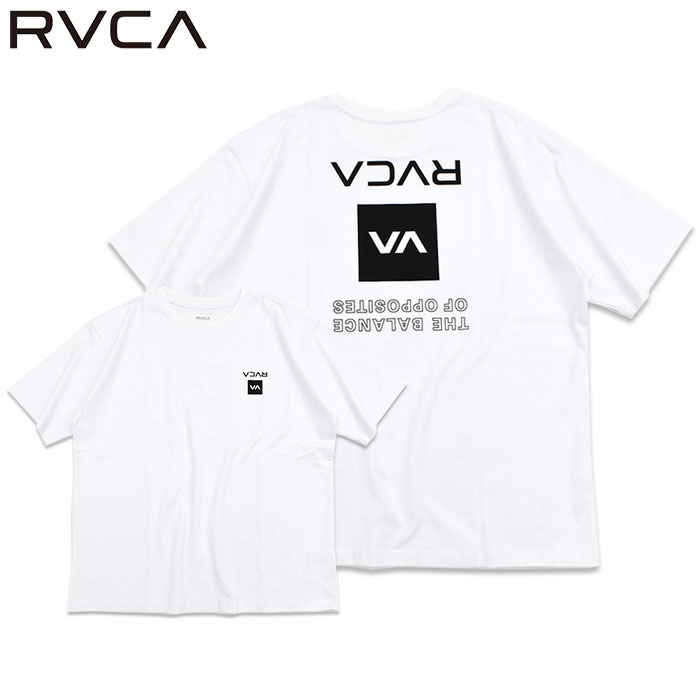 ルーカ Tシャツ 半袖 RVCA メンズ アップ ステート ( Up State S/S Tee ビッグシルエット オーバーサイズ カットソー BE041-234 )[M便 1/1]｜icefield｜02
