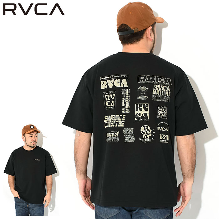 ルーカ Tシャツ 半袖 RVCA メンズ ビル ボード ( Bill Board S/S Tee ビ...
