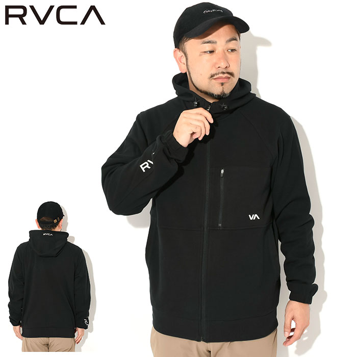 RVCA（ルーカ） パーカー ジップアップ メンズ テック フリース 2 フル
