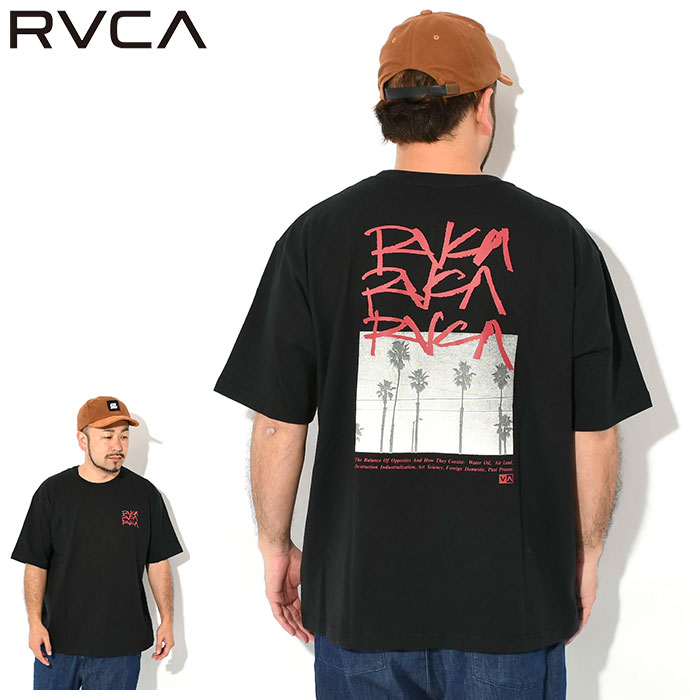 ルーカ Tシャツ 半袖 RVCA メンズ スクロールズ ( RVCA Scrawls S/S Tee...