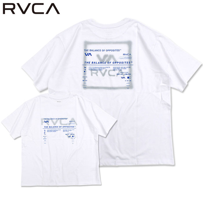 ルーカ Tシャツ 半袖 RVCA メンズ スプレー テキスト ( Spray Text S/S Te...