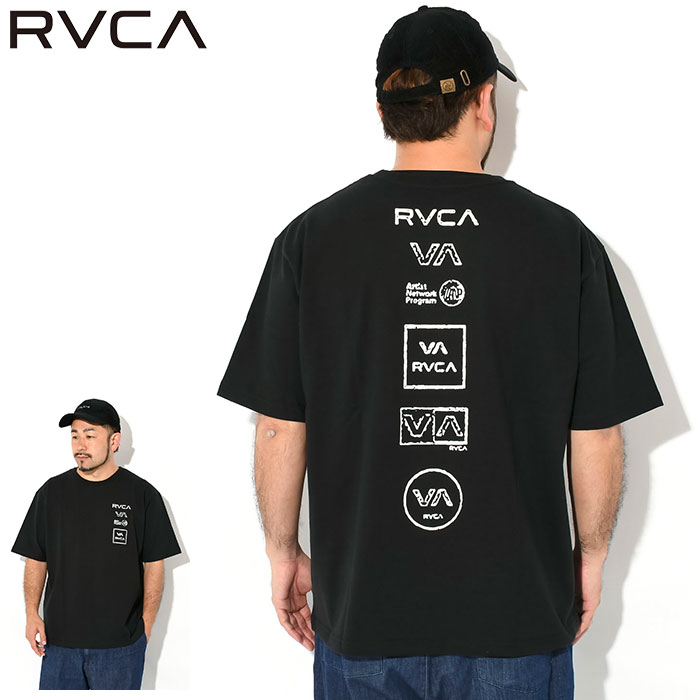 ルーカ Tシャツ 半袖 RVCA メンズ オール ロゴ ( RVCA All Logo S/S Te...