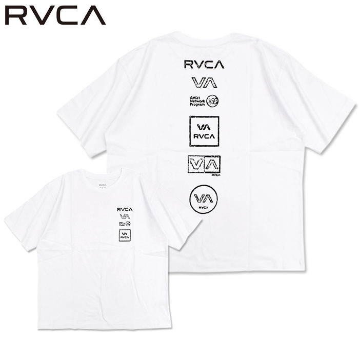 ルーカ Tシャツ 半袖 RVCA メンズ オール ロゴ ( RVCA All Logo S/S Te...