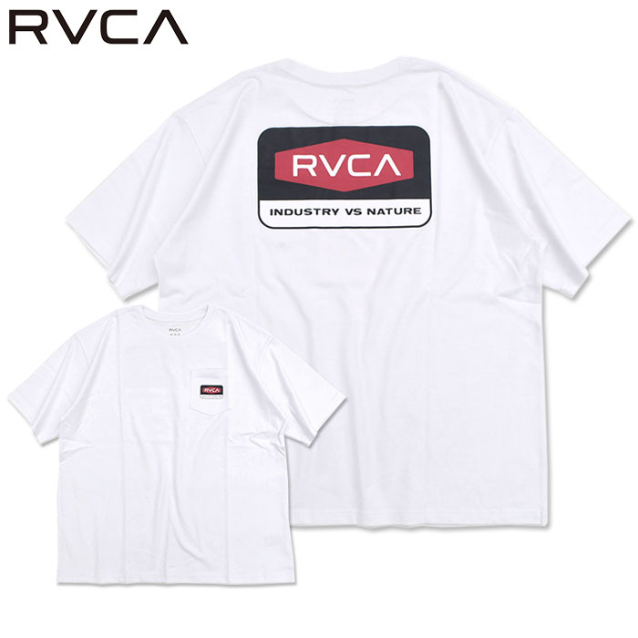 ルーカ Tシャツ 半袖 RVCA メンズ ヘックスボックス ( Hexbox S/S Tee ビッグ...