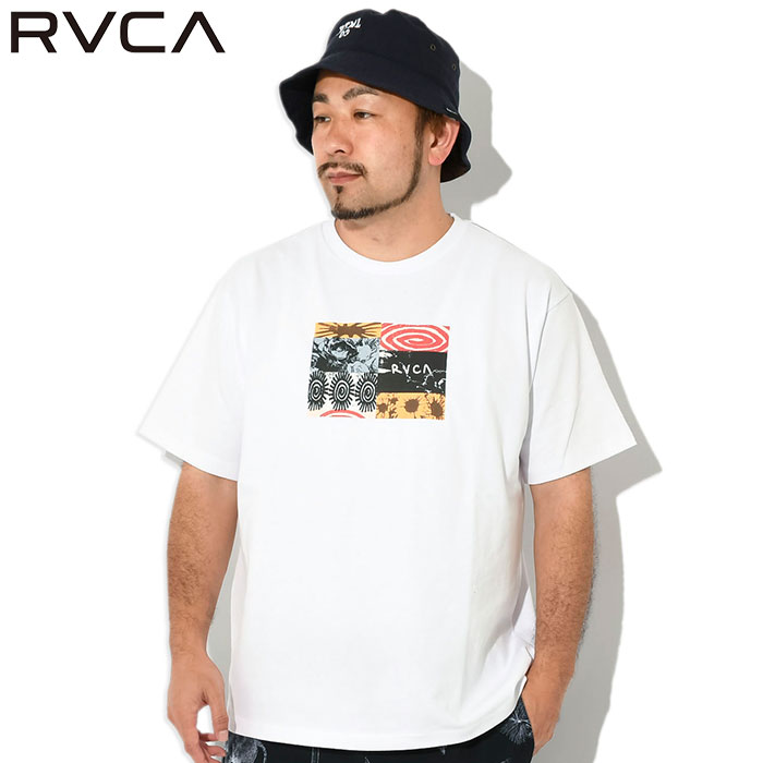 ルーカ Tシャツ 半袖 RVCA メンズ パッチワーク0 ( Patchwork0 S/S Tee ...