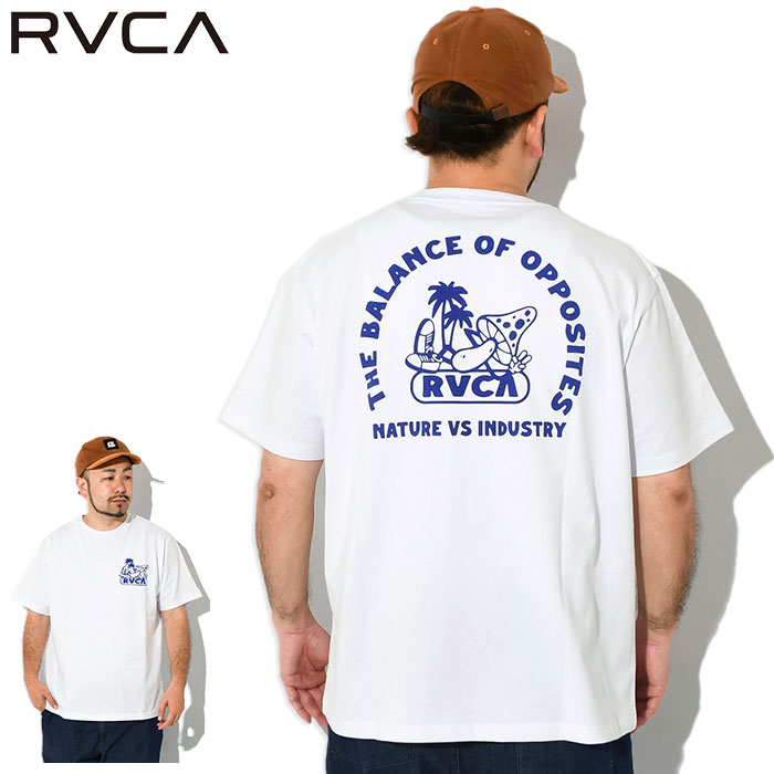 ルーカ Tシャツ 半袖 RVCA メンズ シュルームケーション ( Shroomcation S/S...